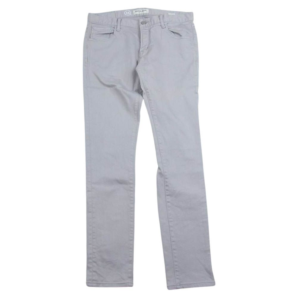 デニム バイ バンキッシュ アンド フラグメント DENIM BY VANQUISH u0026 FRAGMENT スキニー チノ パンツ グレー系 34【中古】