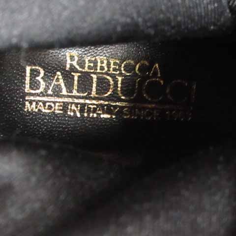 REBECCA BALDUCCI チャンキーヒール-