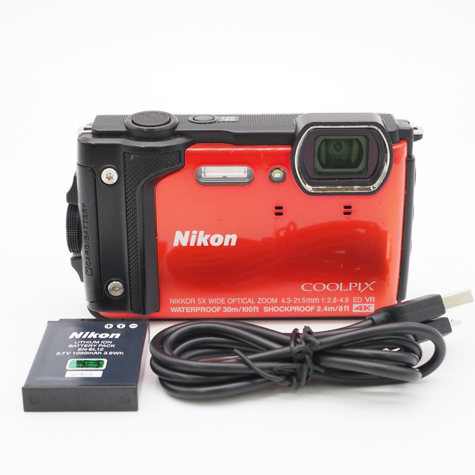 ≪美品≫ Nikon COOLPIX W300 ボディ オレンジ #20250922-2697