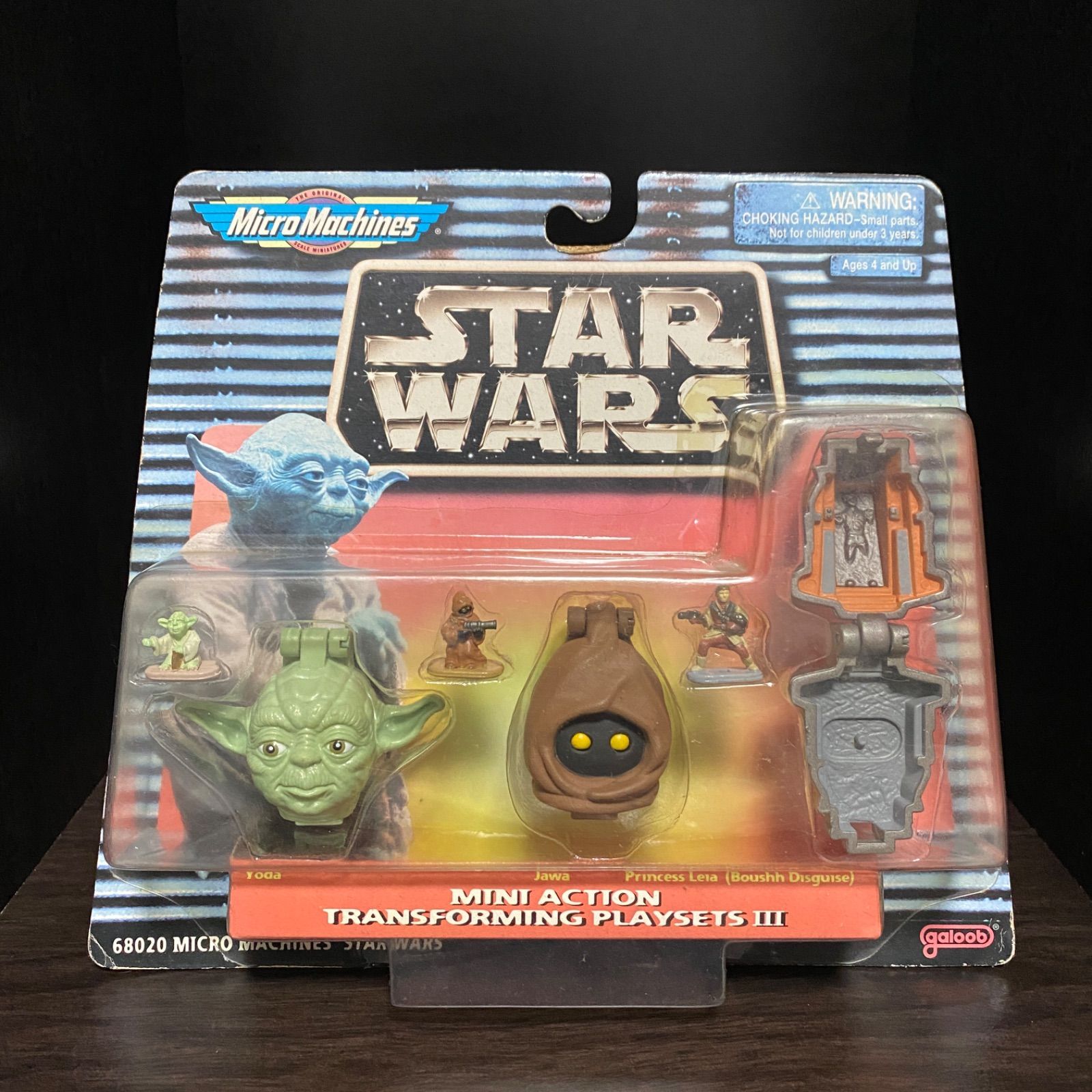 STARWARS MicroMachines ヘッドコレクション 3点セット スターウォーズ