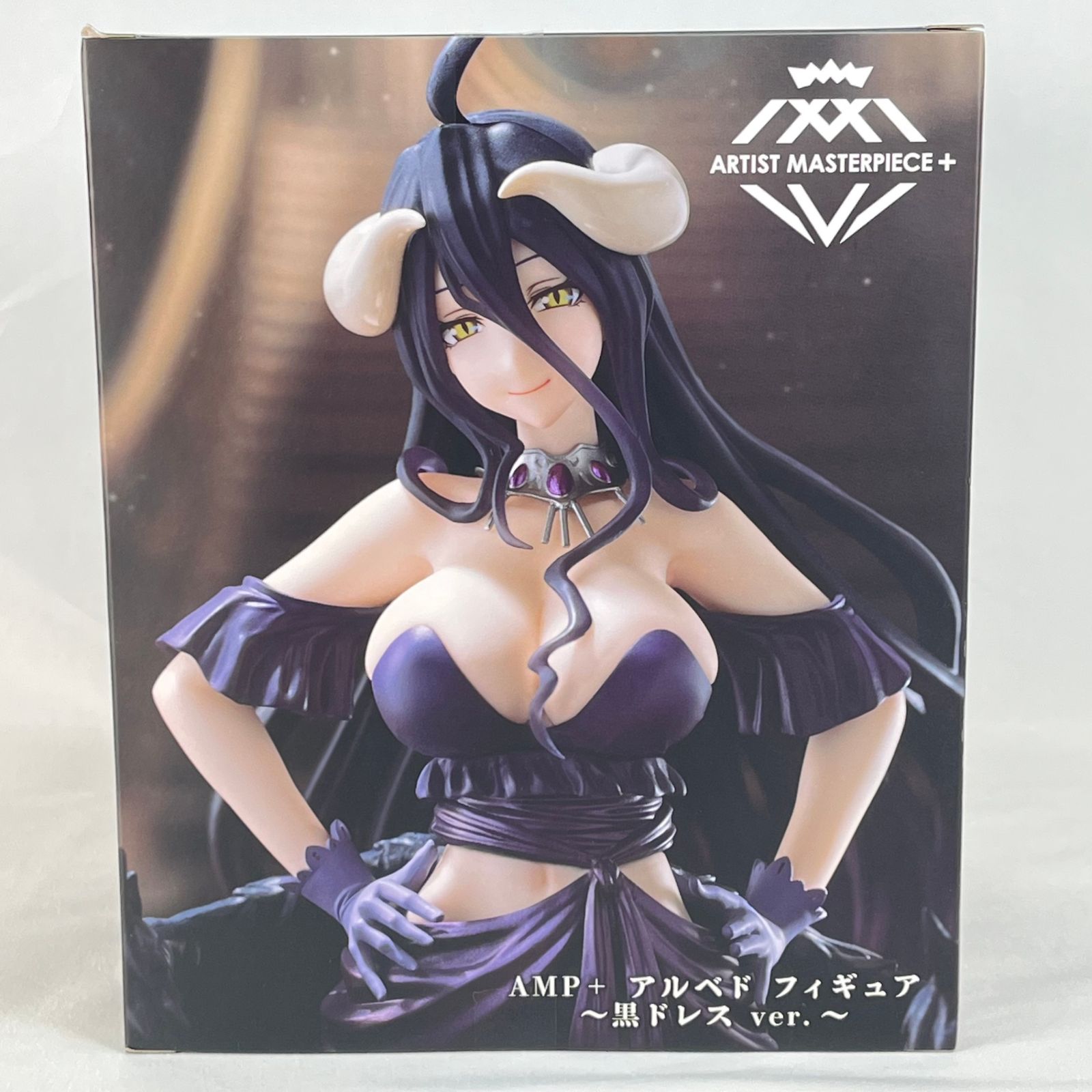 アルベド オーバーロードⅣ AMP+ フィギュア 黒ドレス ver. 中古
