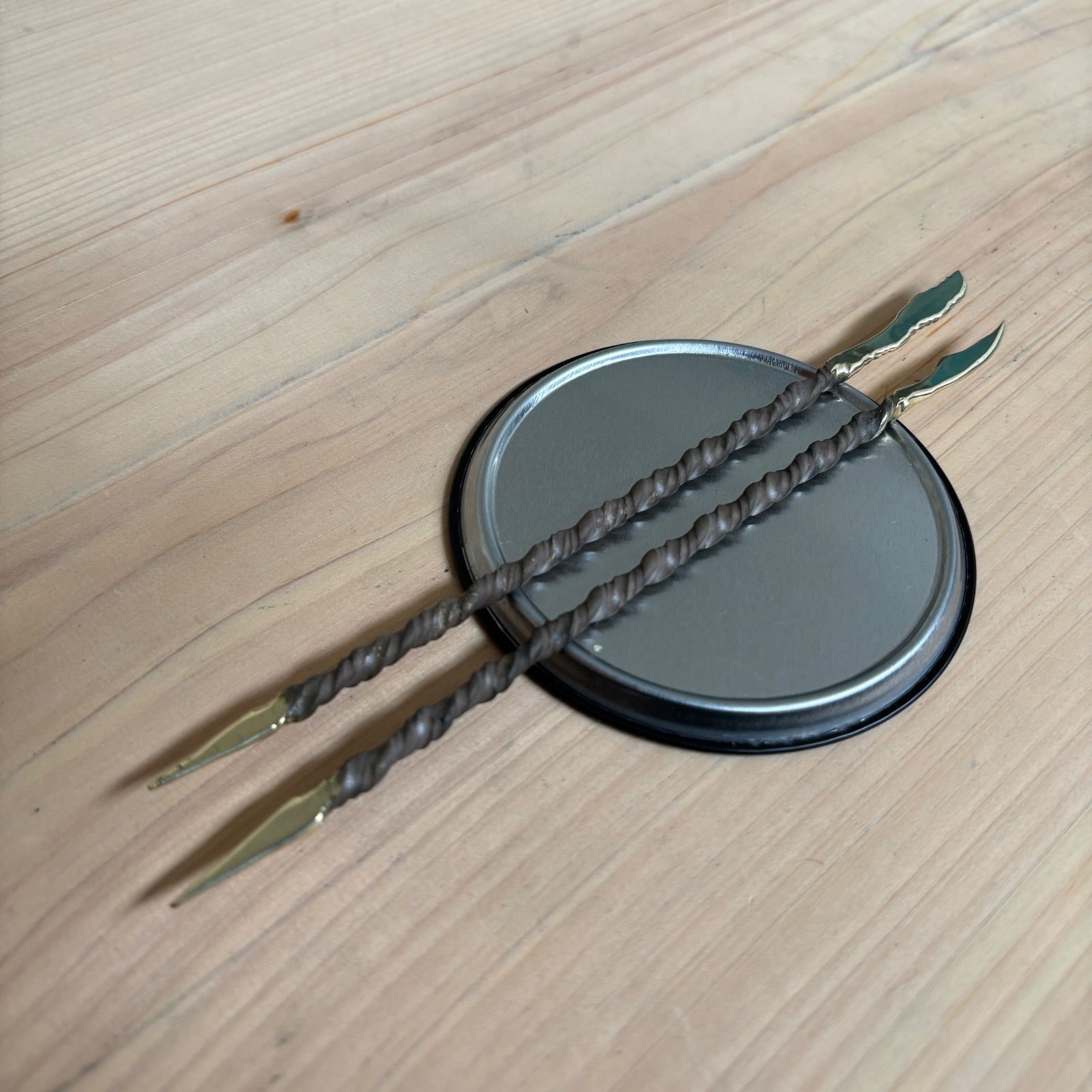 ソイルスティック2本 アンティーク柄 （長さ約20cm）鬼佐竹 - メルカリ