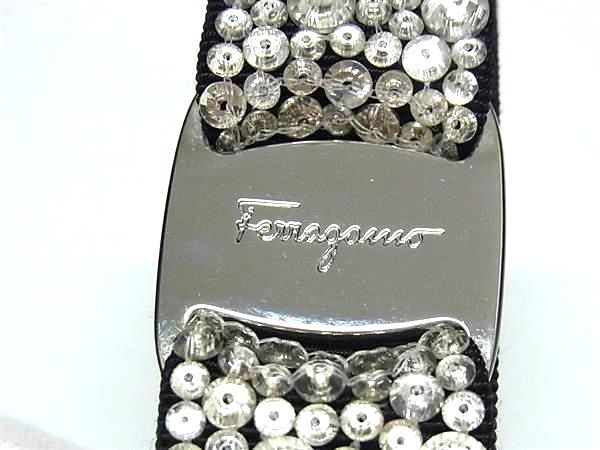 【新品】フェラガモ Salvatore Ferragamo バレッタ □新品同様□ Salvatore Ferragamo フェラガモ ヴァラリボン