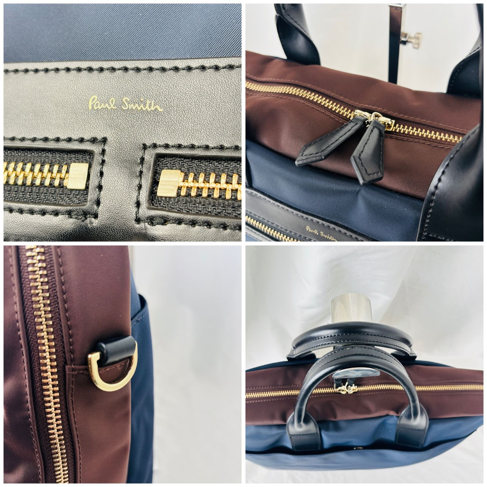 ✨️美品✨️ ポールスミス ビジネス 2way マルチストライプ A4 ネイビー Amazon.co.jp: [ポールスミス] バッグ インセットマルチ
