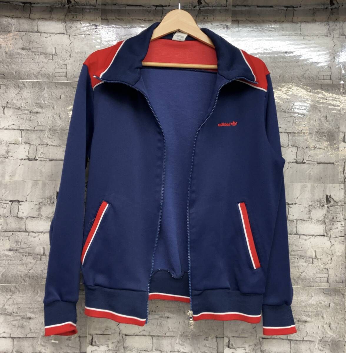 70s 西ドイツ adidas アディダス トラックジャケット ジャージ 