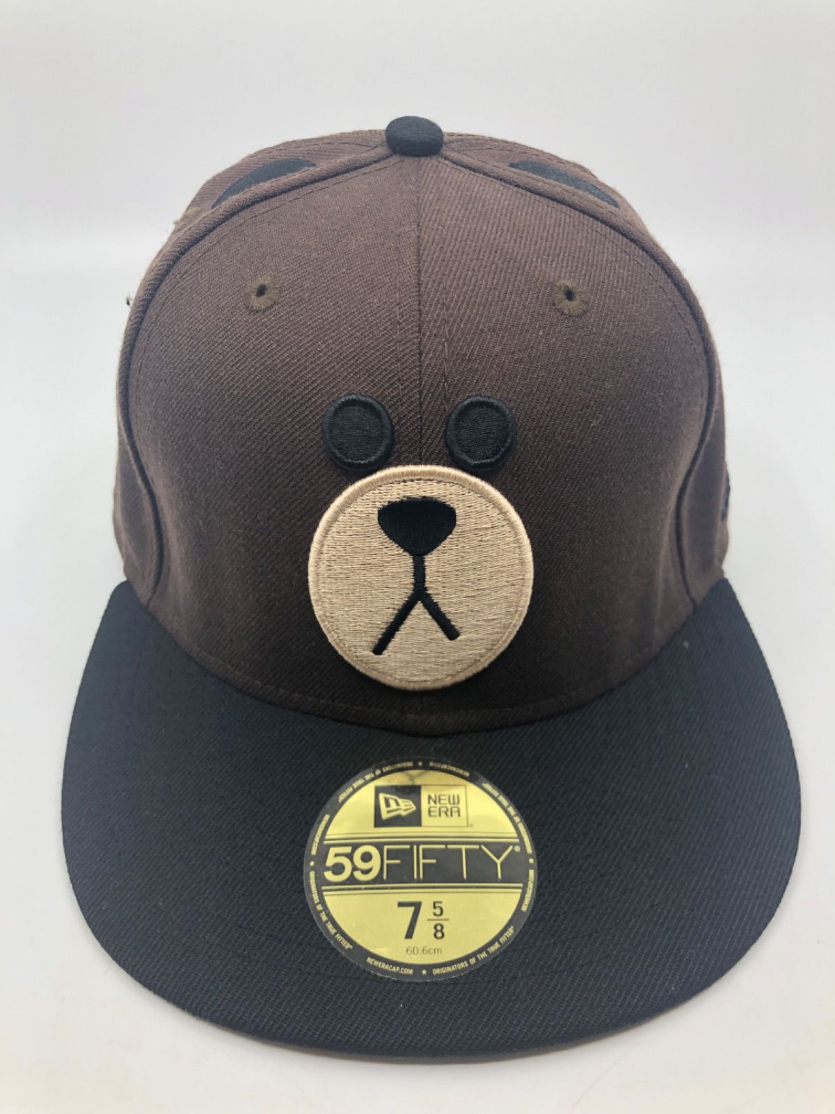 ★LINE ブラウン BROWN グッズまとめ売り★ 74【中古・60.6cm】NEW ERA × LINE FRIENDS BROWN キャップ