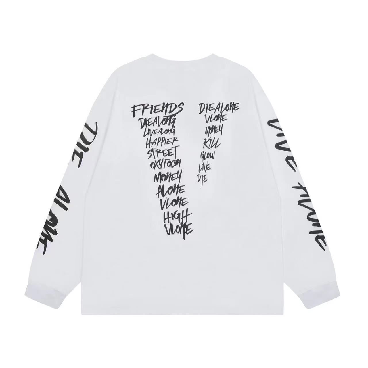 大定番ヴィーロンVLONEビッグロゴ ロングスリーブ Tシャツ 長袖
