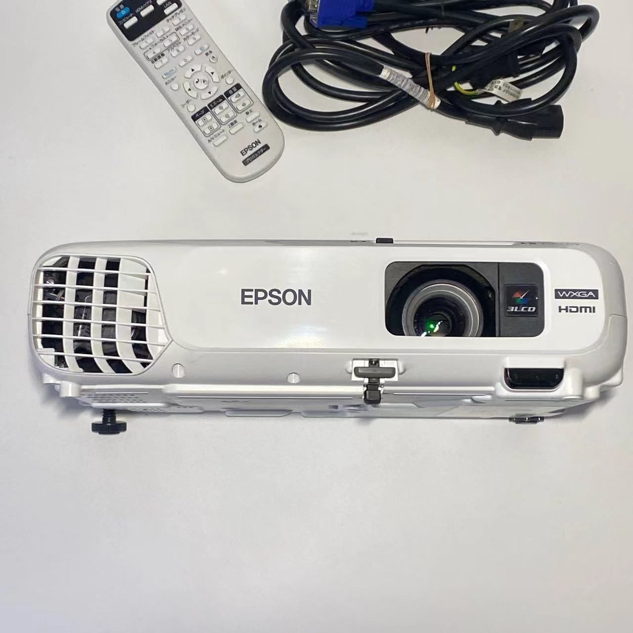 動作品】EPSON エプソン プロジェクター EB-W18 ホワイト - メルカリ