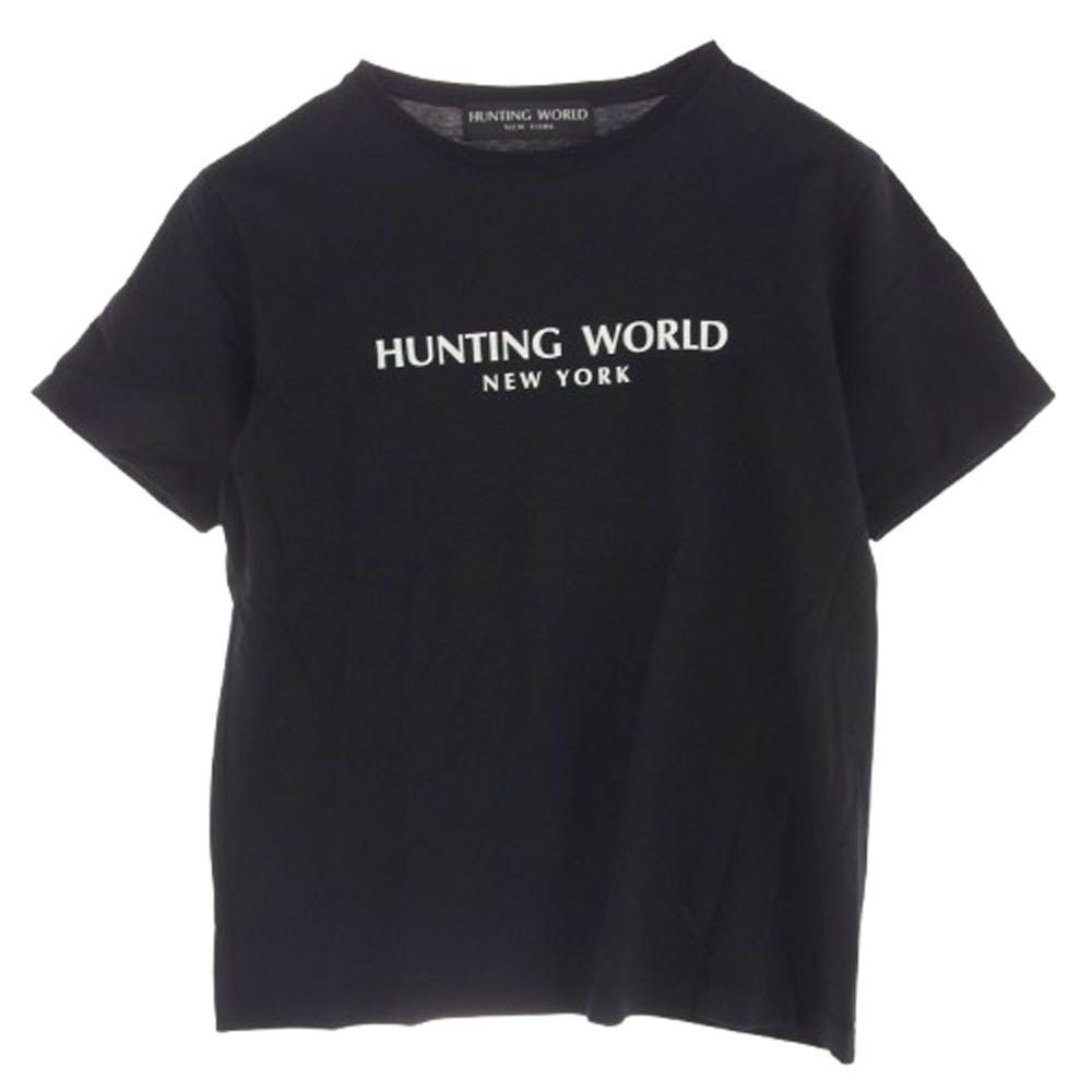 HUNTING WORLD ハンティングワールド ロゴプリント 半袖 Tシャツ HUNTING WORLD ハンティングワールド ロゴプリント 半袖 Tシャツ
