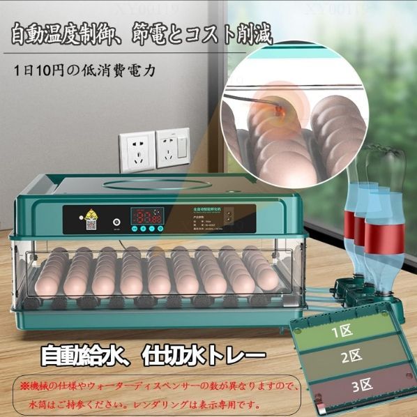 ウズラの卵|鶏|アヒル|ガチョウ|ウズラ|鳥の孵化用-24卵