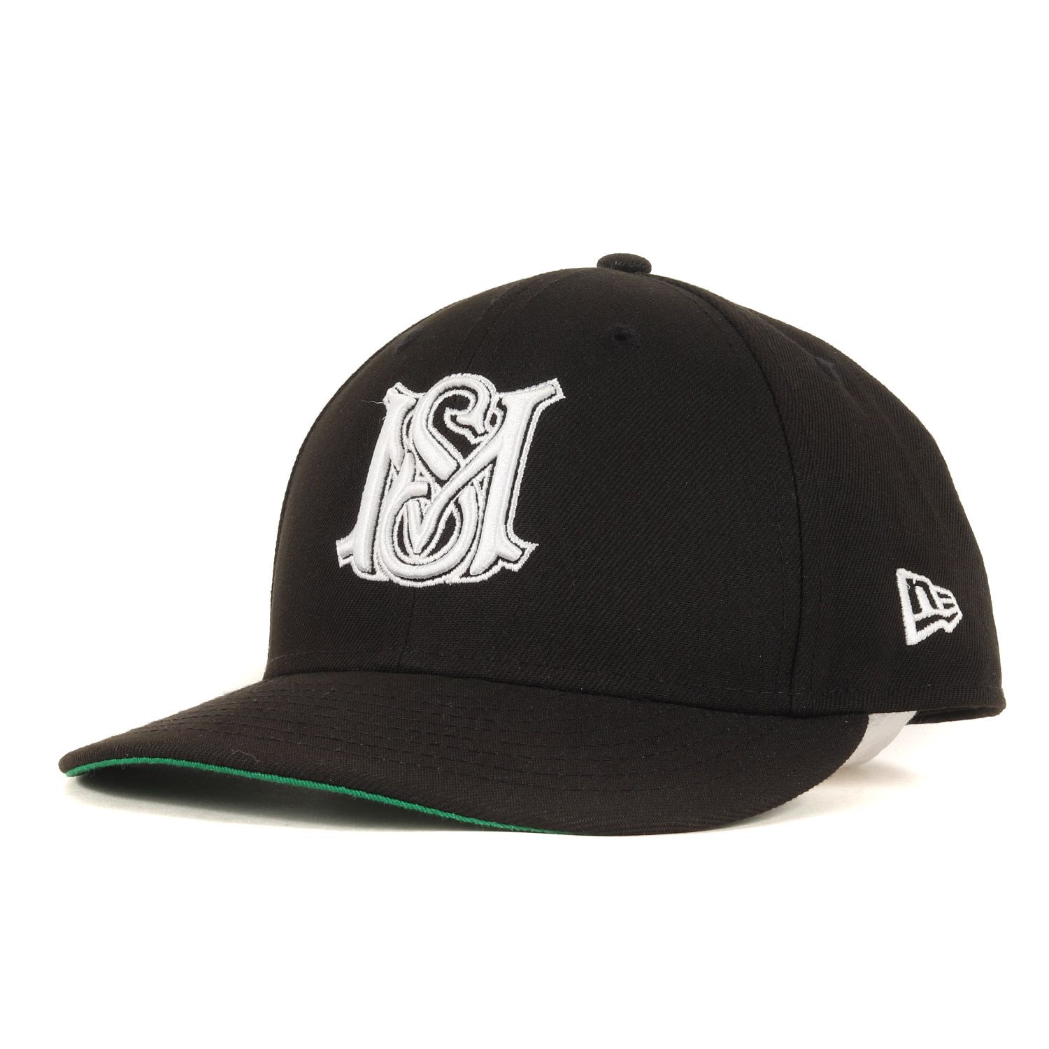 MFC STORE エムエフシーストアー キャップ サイズ:7 5/8(60.6cm) 23SS NEW ERA ロゴ 刺繍 ベースボールキャップ LP 59FIFTY 5th ANNIVERSARY TRADITIONAL MS LOGO CAP ブラック