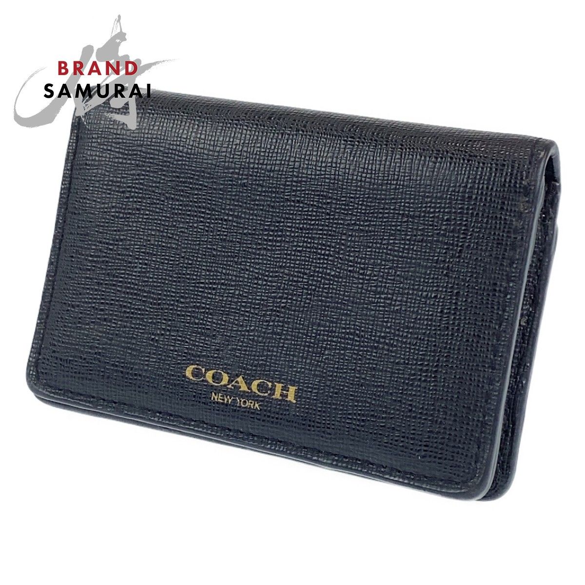 COACH 名刺入れ カードケース 黒 コーチ