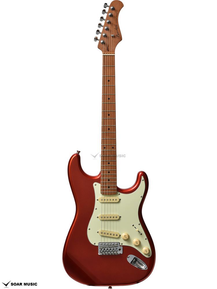 Bacchus ストラト BST-1RSM キャンディアップルレッド Bacchus Global BST 650B - candy apple red Str shape electric