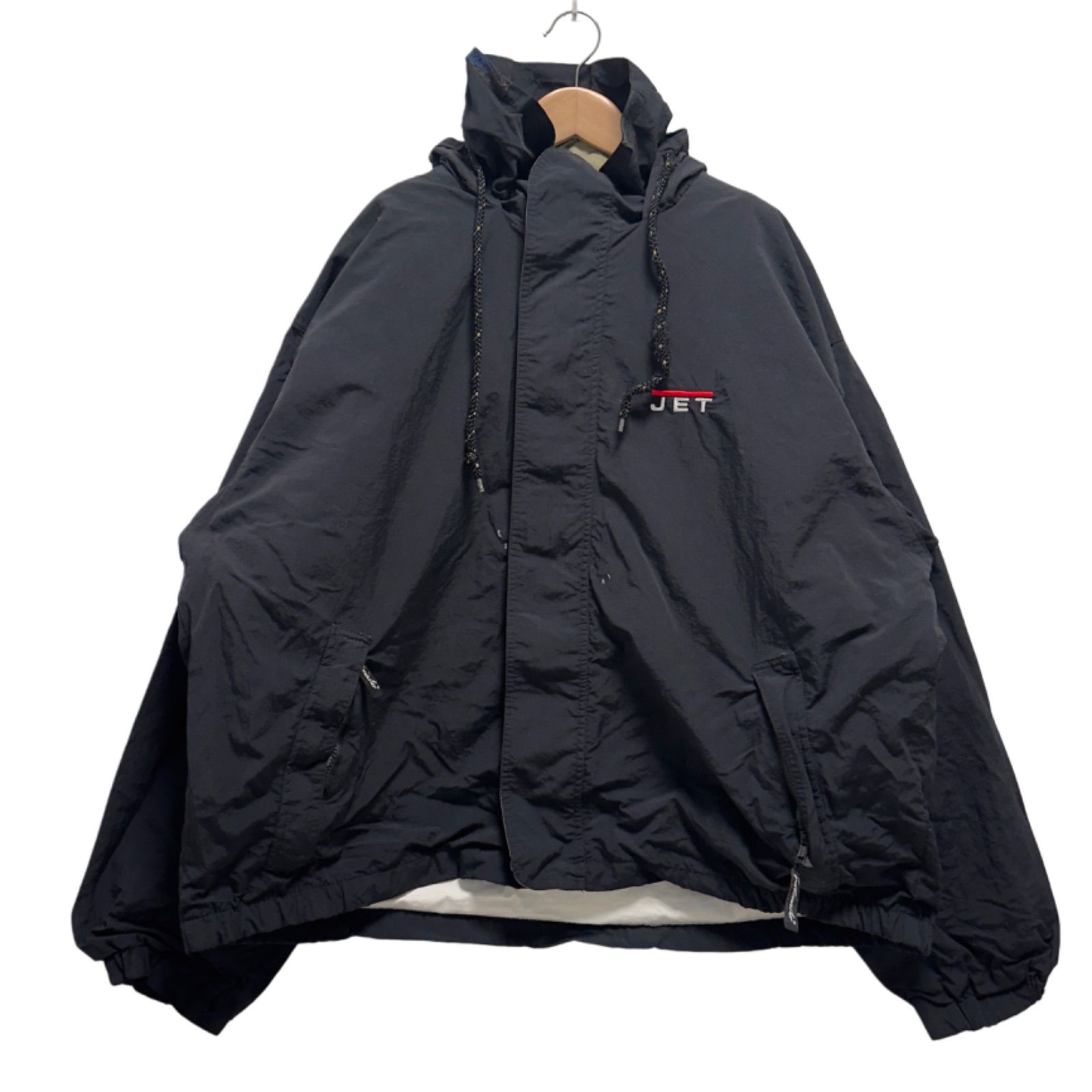 ビックシルエット 90s USA製 ナイロンジャケット XXL】 スポーツ 