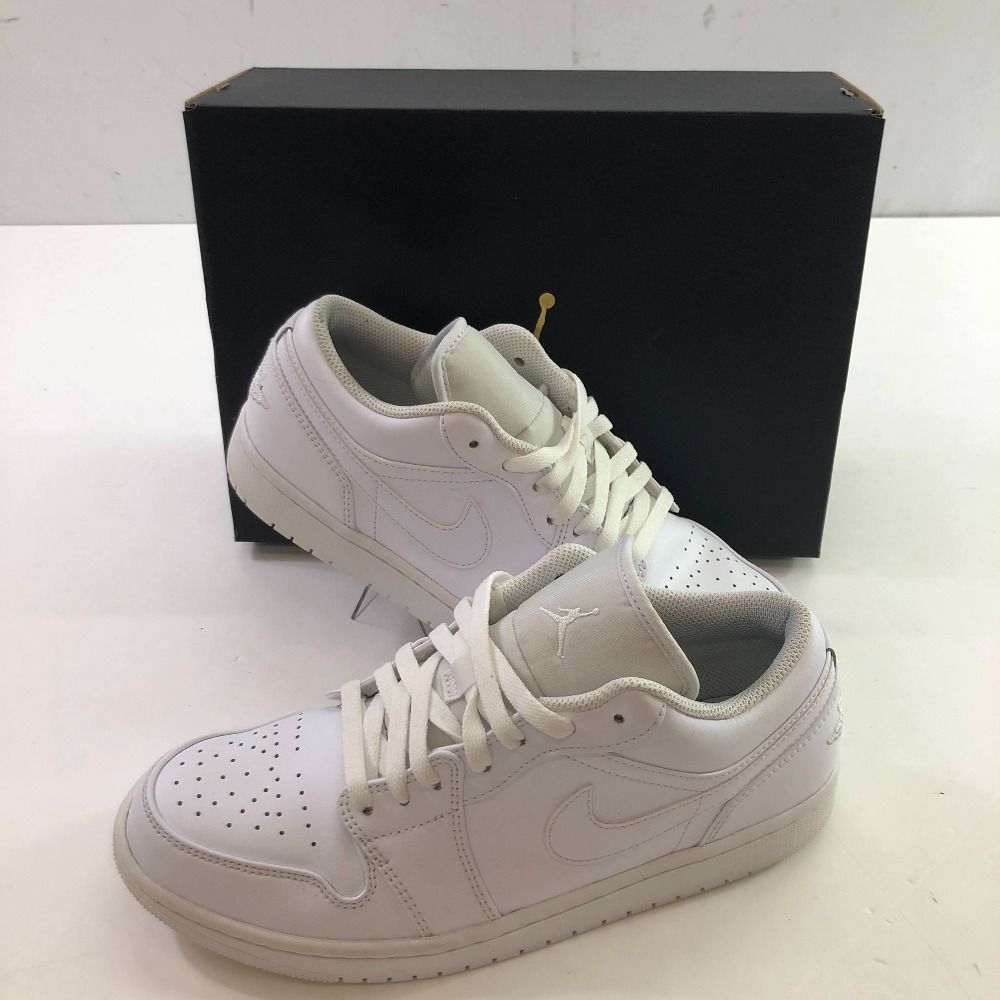 NIKE/エアジョーダン1 LOW/メンズ/ホワイト/26.5cm エア ジョーダン 1 NIKE AIR JORDAN LOW ナイキ ロー メンズ