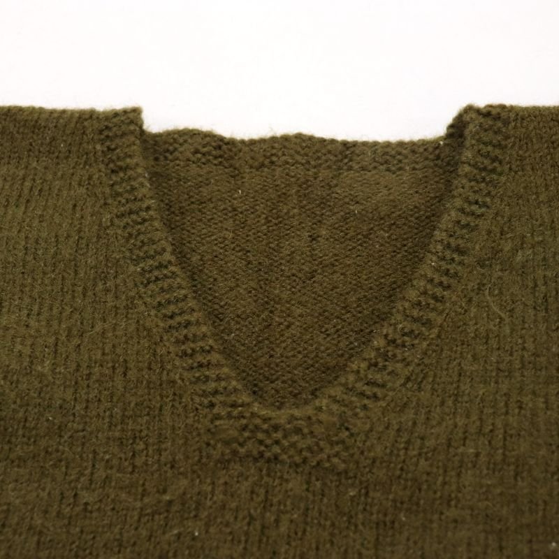 40s USA製 vintage U.S.ARMY アメリカンレッドクロス Vネック