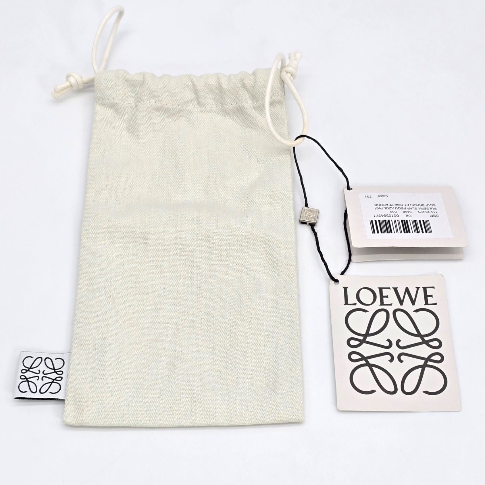 LOEWE ロエベ アナグラム スラップ ブレスレット (袋付き) 2211-168-3-lo-1.jpg