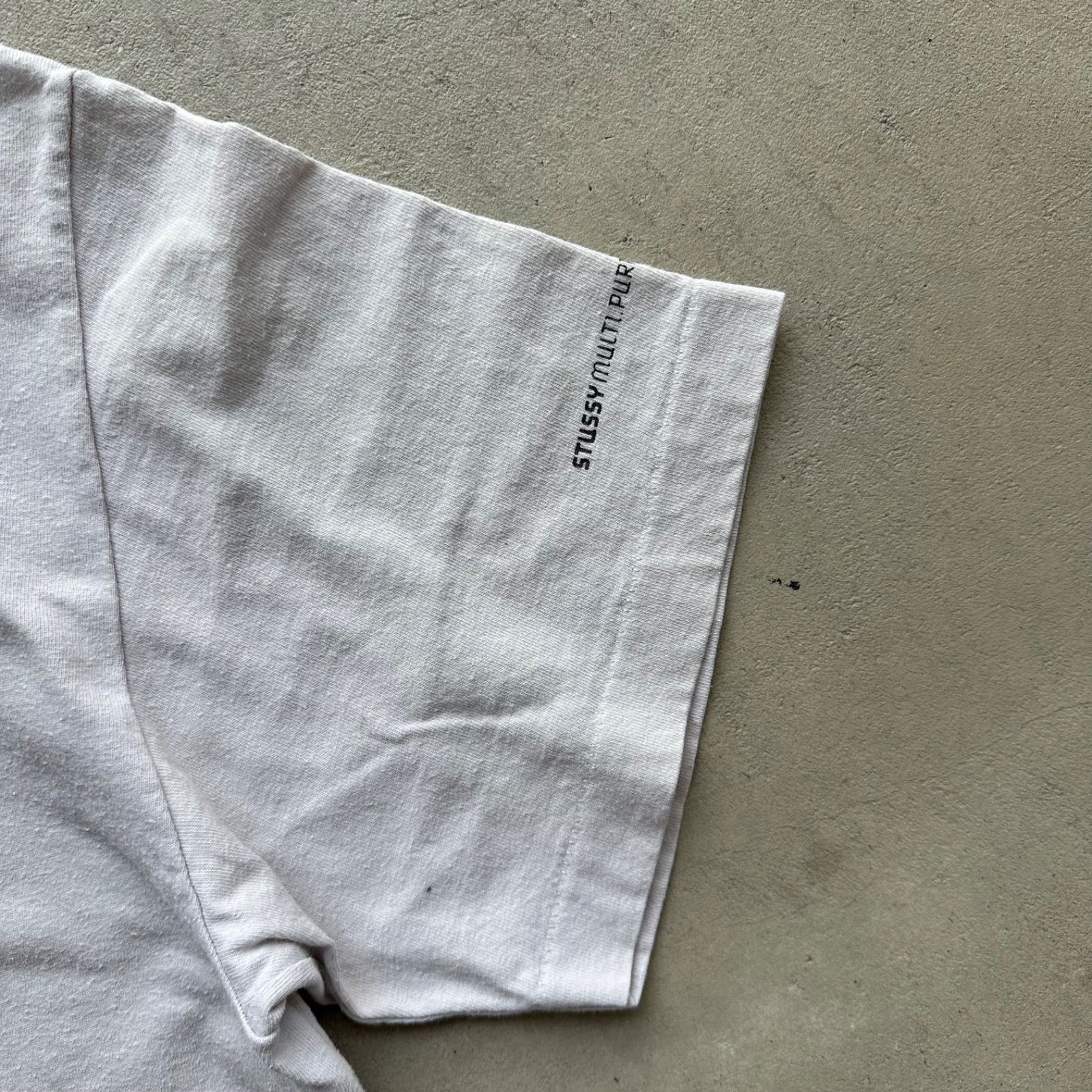 90s OLD STUSSY/ナイフデザイン/L/USA オールド ステューシー