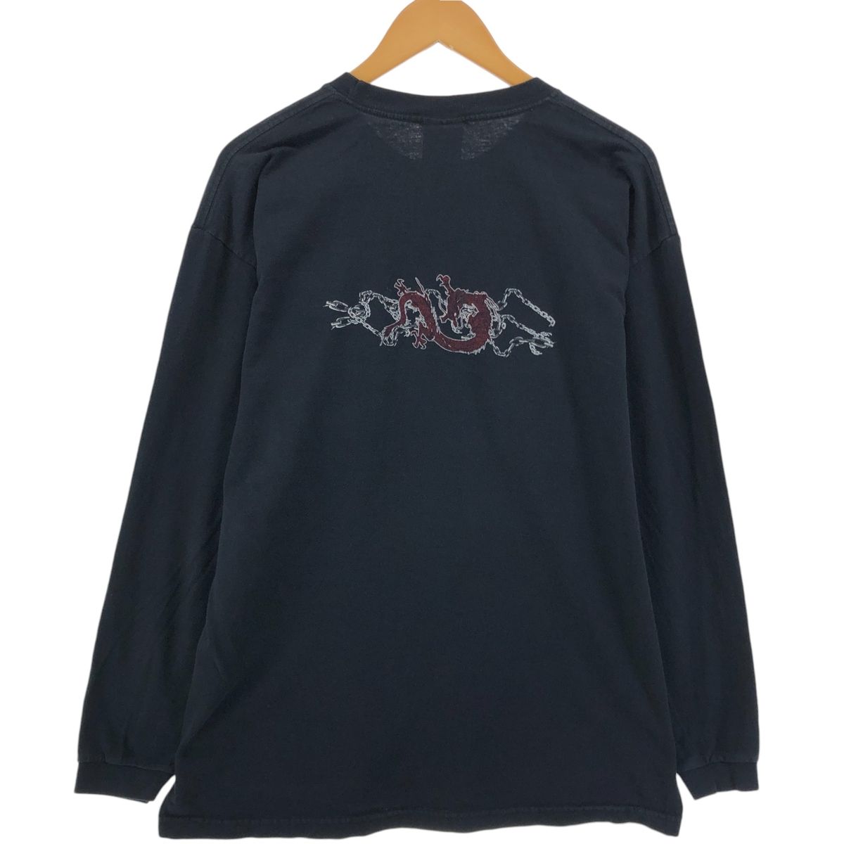 古着 ALSTYLE APPAREL u0026 ACTIVEWEAR 龍柄 ドラゴン柄 バック 