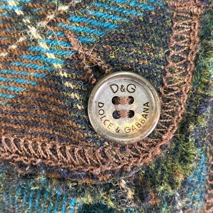 ☆DOLCE&GABBANA ドルチェアンドガッバーナ ダブルウエスト チェック  