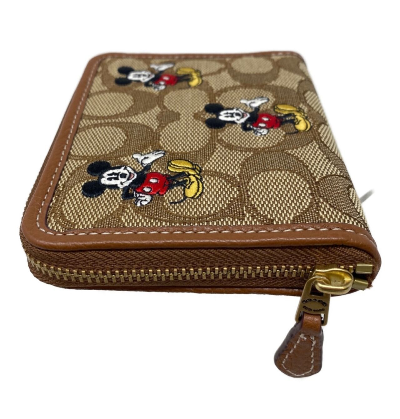 COACH × DISNEY コーチ 2つ折り財布 ミッキーマウス コラボ コンパクトウォレット - メルカリ