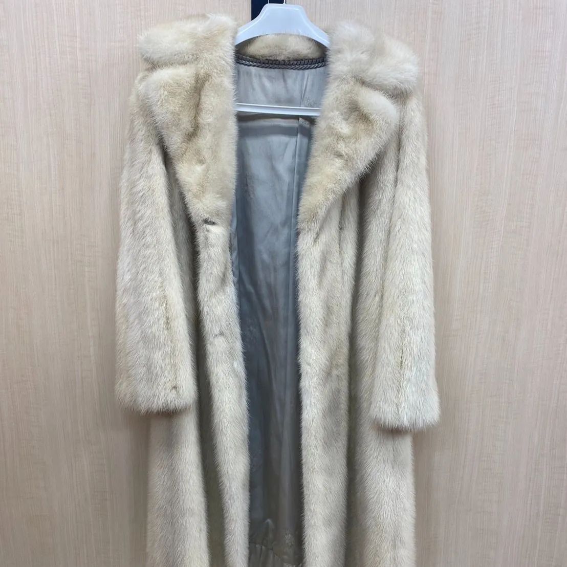 ムーンバットファー サファイアミンク 毛皮 高級 М ミンクコート 高級