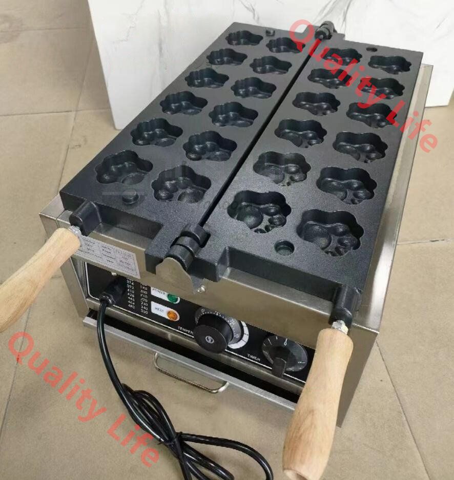 電気 熊の手のベビーカステラ 熊の手焼き機 12穴 単相 1 0０V|業務用|厨房機器|飲食店|店舗用品
