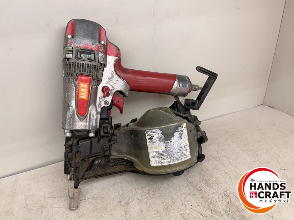 MAX スーパーネイラ 型番不明 65mm 高圧 マックス