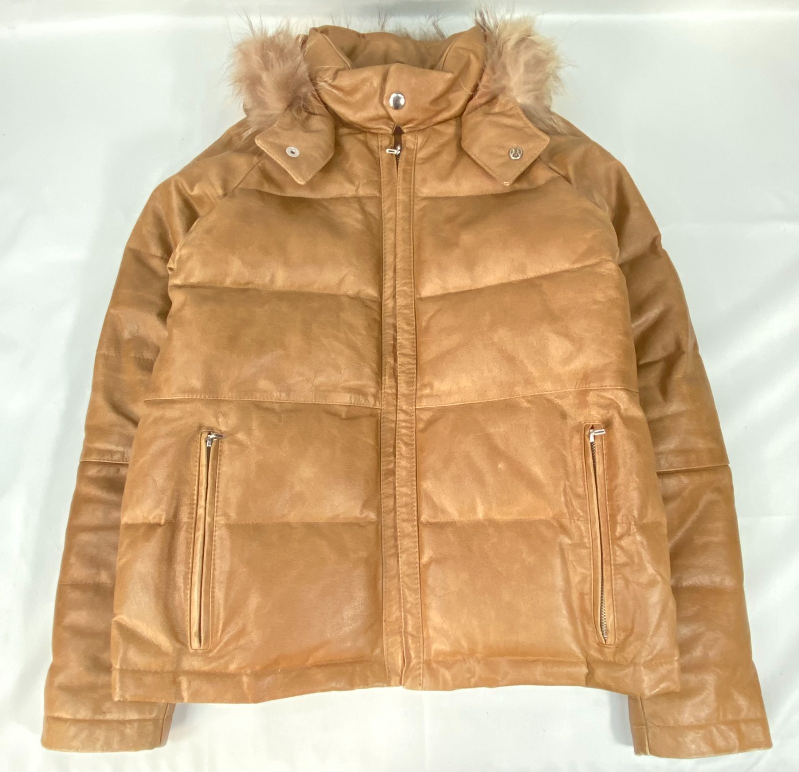 Universal Style Wear ユニバーサルスタイルウェア 本革 ファーフード 