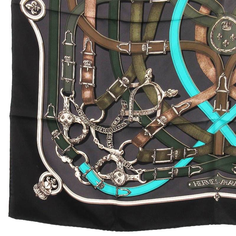HERMES カレCAVALCADOUR エルメス　カヴァルカドゥール　スカーフ エルメス HERMES CAVALCADOUR カヴァルカドゥール カレ 90 大判