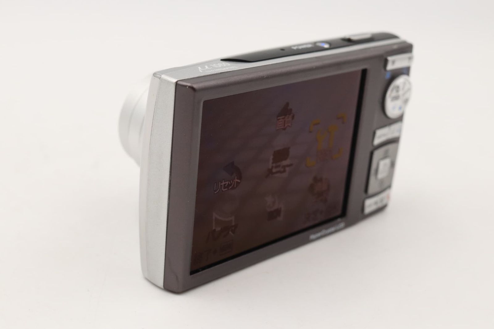 極上品☆OLYMPUS オリンパス μ 1060 シルバー ###14374 【公式通販】
