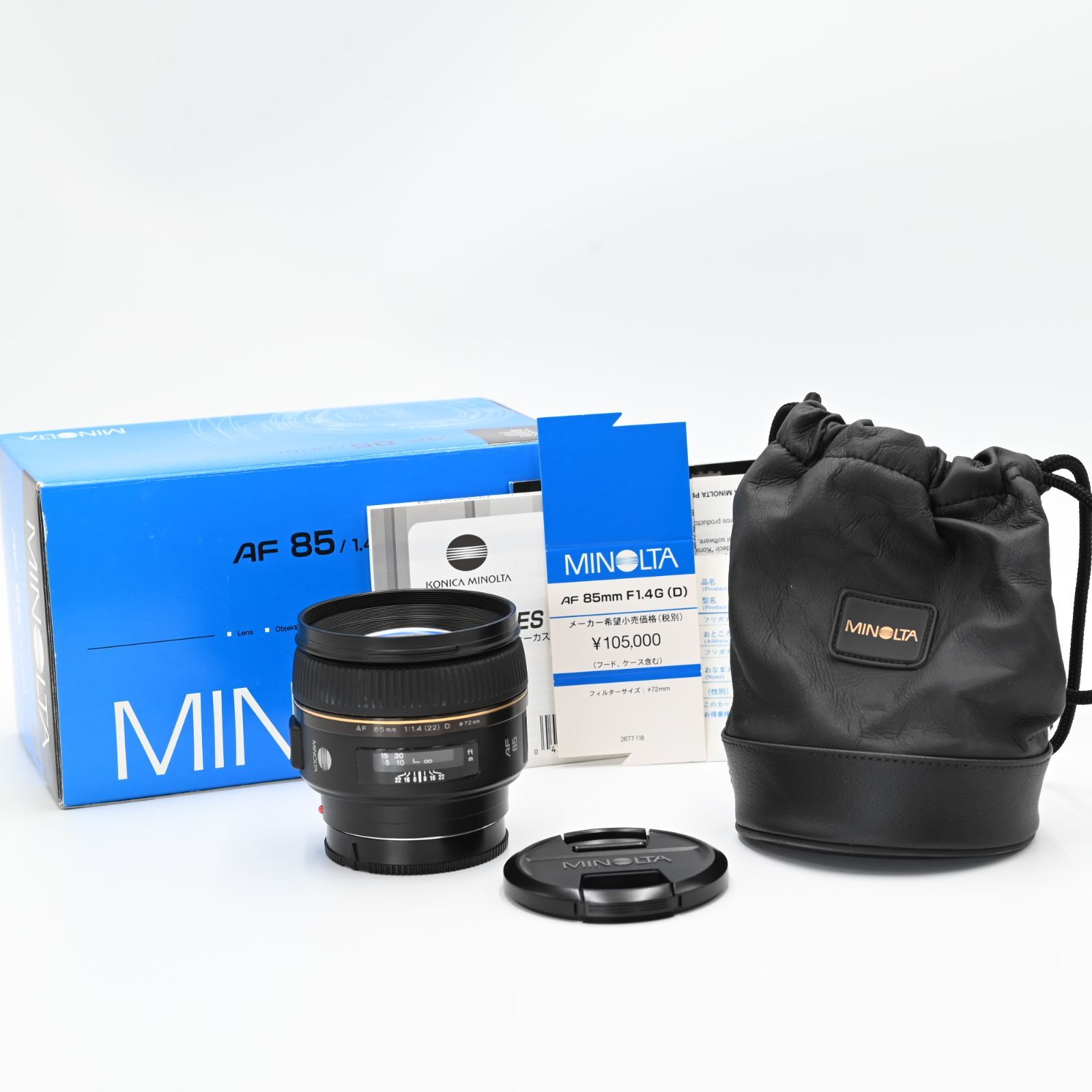 Konica Minolta AF 85mm F1.4G(D) AF85F1.4G(品)-