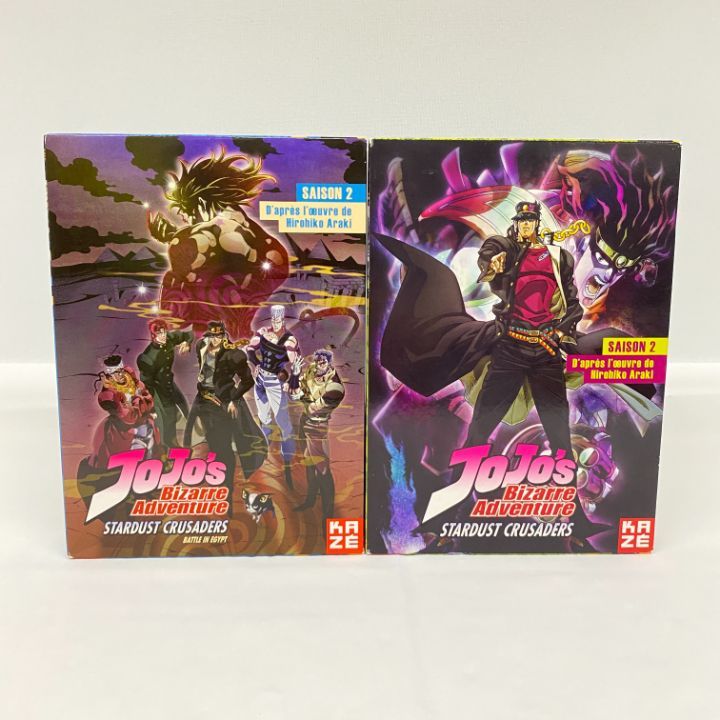 東店17-1030-2504 ジョジョの奇妙な冒険スターダストクルセイダースDVD-BOX DVD PAL方式 海外Import版