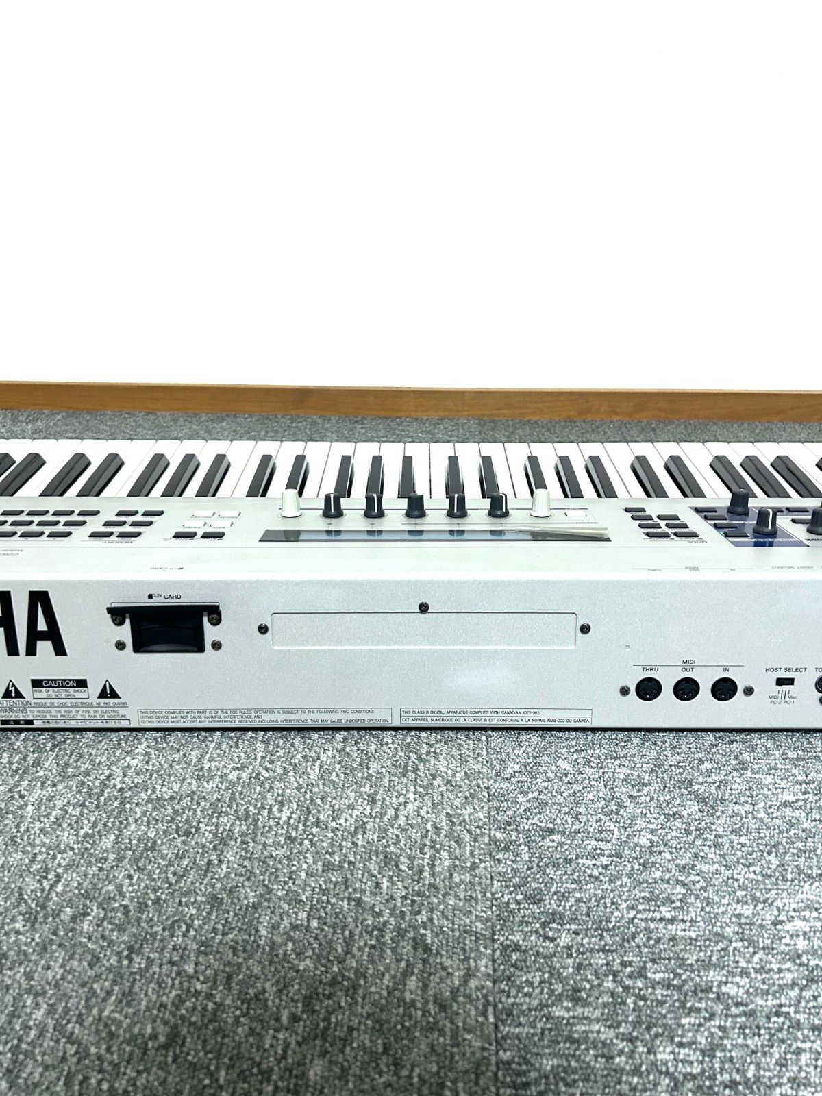 YAMAHA ヤマハ CS6X 61鍵盤 シンセサイザー メモリーカード