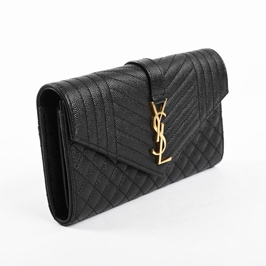 SAINT LAURENT サンローラン 長財布 ラージフラップウォレット 681276