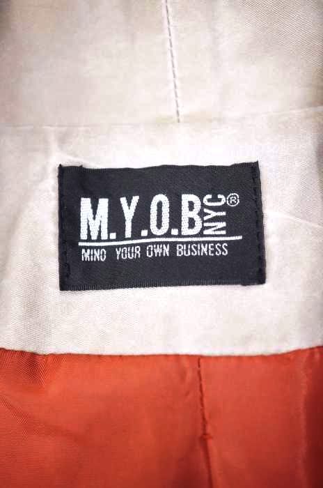 M.Y.O.B NYC(エムワイオービーエヌワイシー) USED加工 ダブル