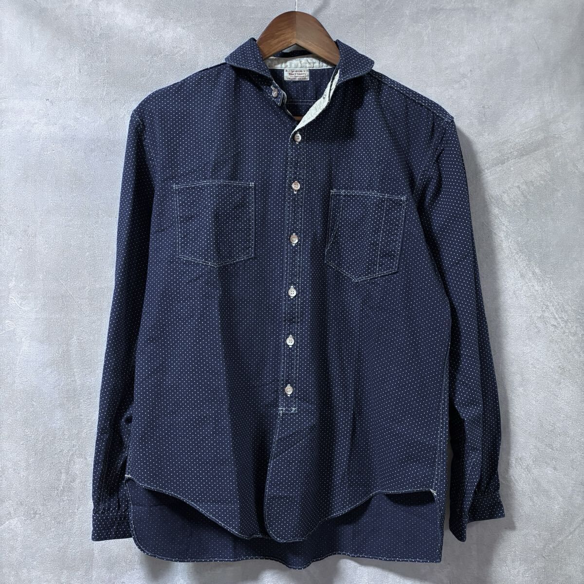 OLD JOE &CO. オールドジョー FANCY SHIRTS 襟取り外し デタッチャブル