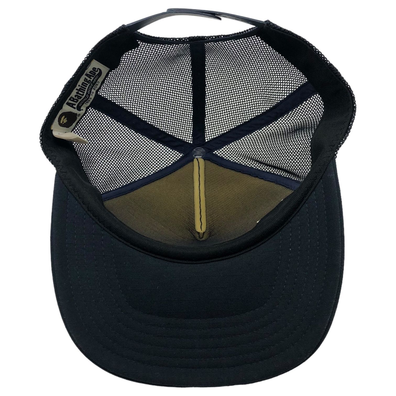 A BATHING APE(アベイシングエイプ) 00's LOGO MESH CAP ロゴ