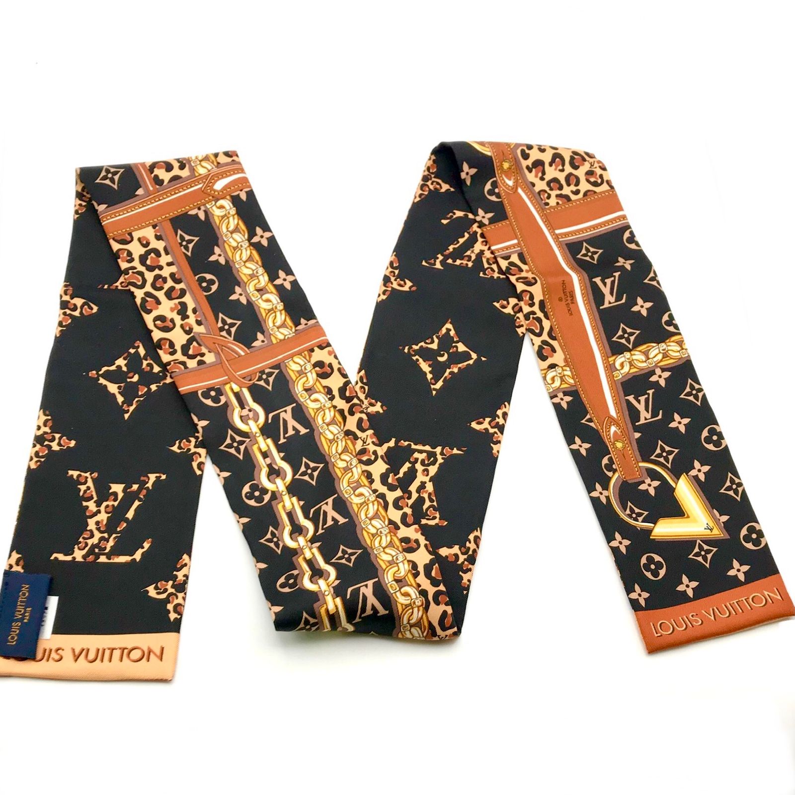 Louis Vuitton バンドー　スカーフ　豹柄 楽天市場】LOUIS VUITTON ルイ ヴィトン バンドー スカーフ