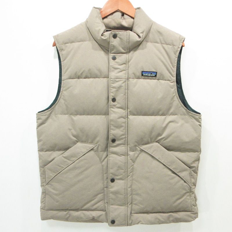 三重本店 patagonia | パタゴニア ダウンドリフト ベスト ナイロンダウンベスト 20785 ベージュ系 グレージュ ライトブラウン系 サイズ M 92