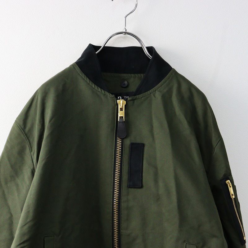 2020FW ザリラクス THE RERACS MA-1 フライトジャケット 34/カーキ