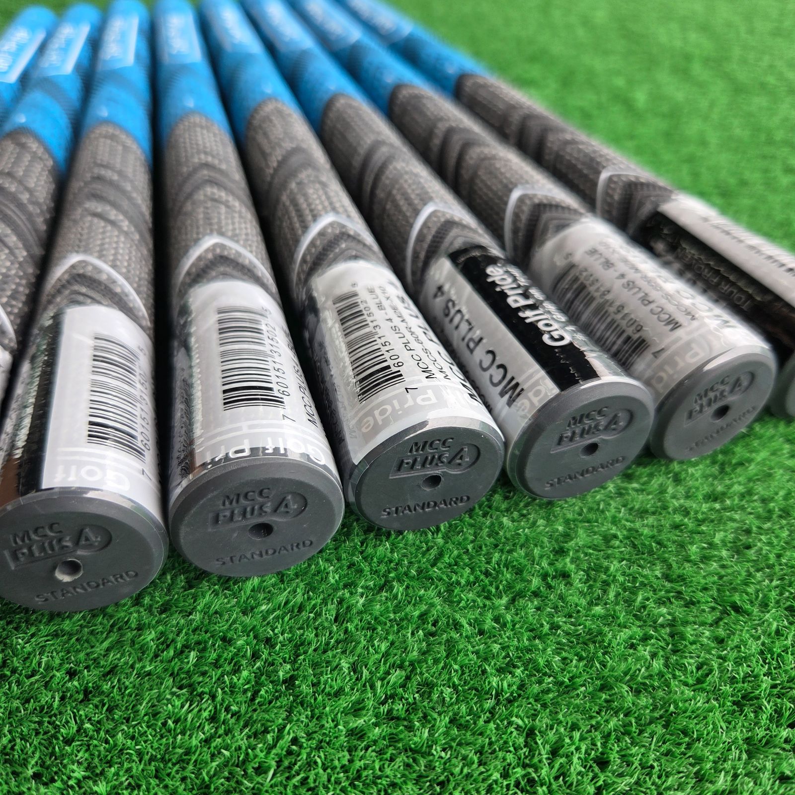 24時間以内発送】 ゴルフプライド MCC PLUS4 ブルー スタンダード 8本