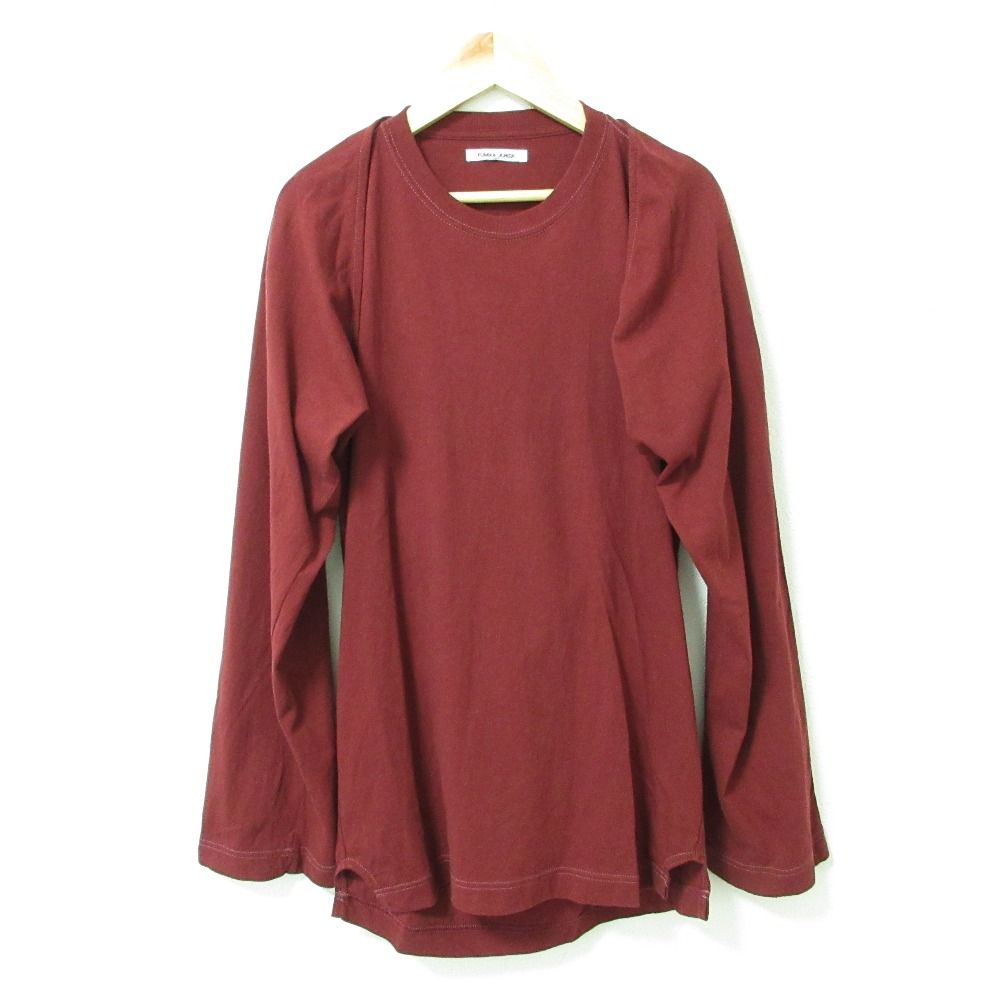 美品 FUMIKA_UCHIDA フミカウチダ 2WAY SEPARATE LONG-SLEEVE TEE 
