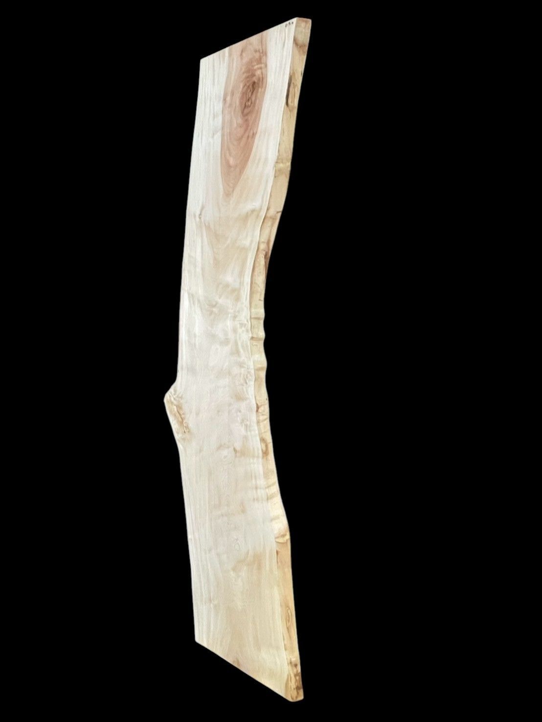 栃 R819-2 一枚板 乾燥材 棚板 カウンター テーブル DIY 耳付 天