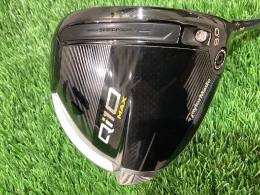 テーラーメイド Qi10 MAX 9° ドライバー DR 純正特注シャフト フレックスS メンズ 男性用 右利き 右用 Bランク ゴルフクラブ