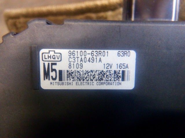 MH55S ワゴンR MJ55S フレア ダイナモ オルタネーター 96100-63R00 3CTA0491 走行24000km 2017年式 425 フレア DAA-MJ55S HV・EV・FCVバッテリー HV XS ZUZ マツダ用