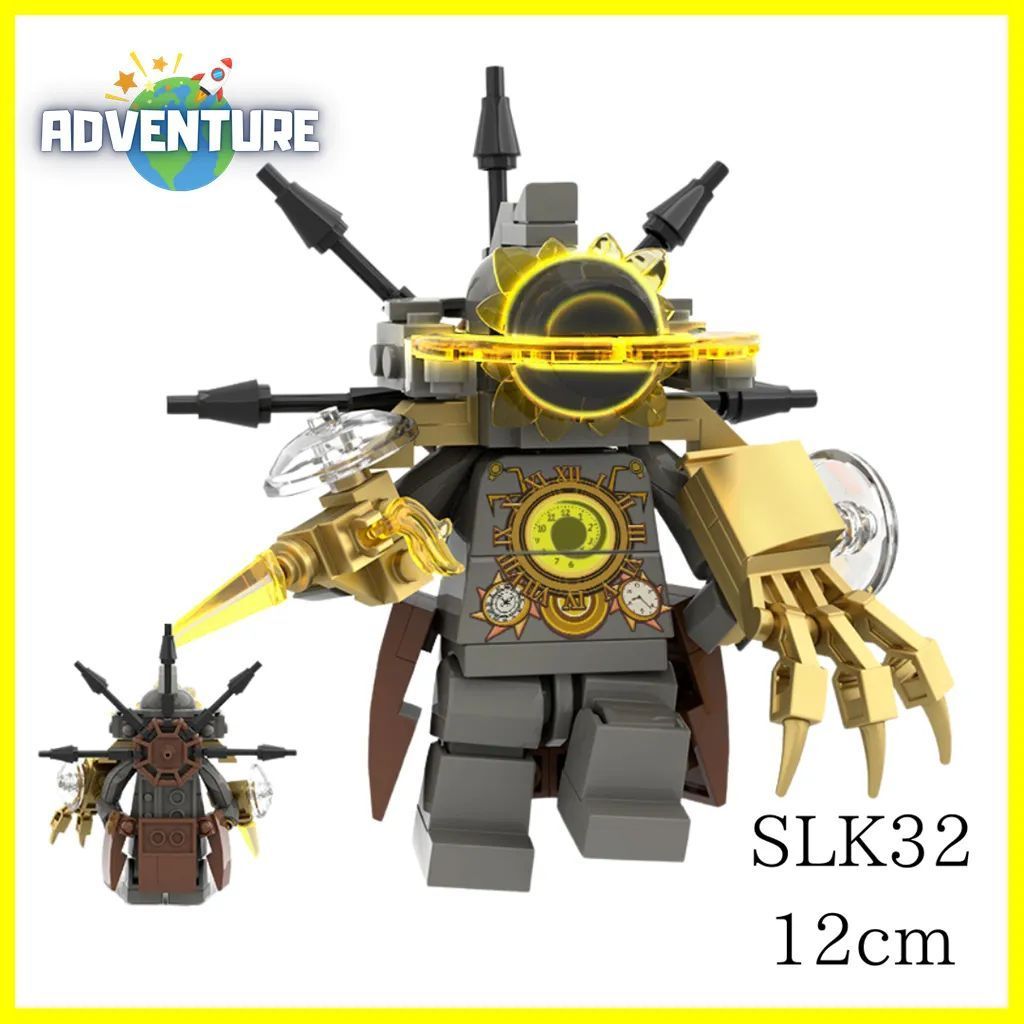 スキビディトイレ レゴ互換 シニスタータイタンクロックマン シニスター タイタンクロックマン ブロックおもちゃ知育玩具 子供プレゼントLEGOギフト slk 32