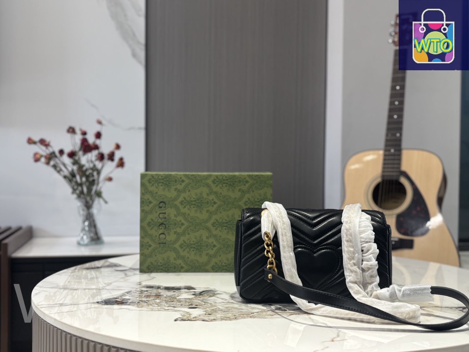 今日WTO】Gucci グッチ GGマーモン 原?品質 折りたたみボックス