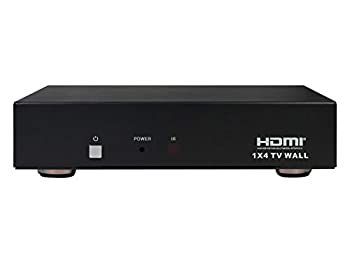 A-NeuVideo ANI-VW 1x4 HDMI ビデオウォールスケーラースプリッター ループ出力付き カスケード