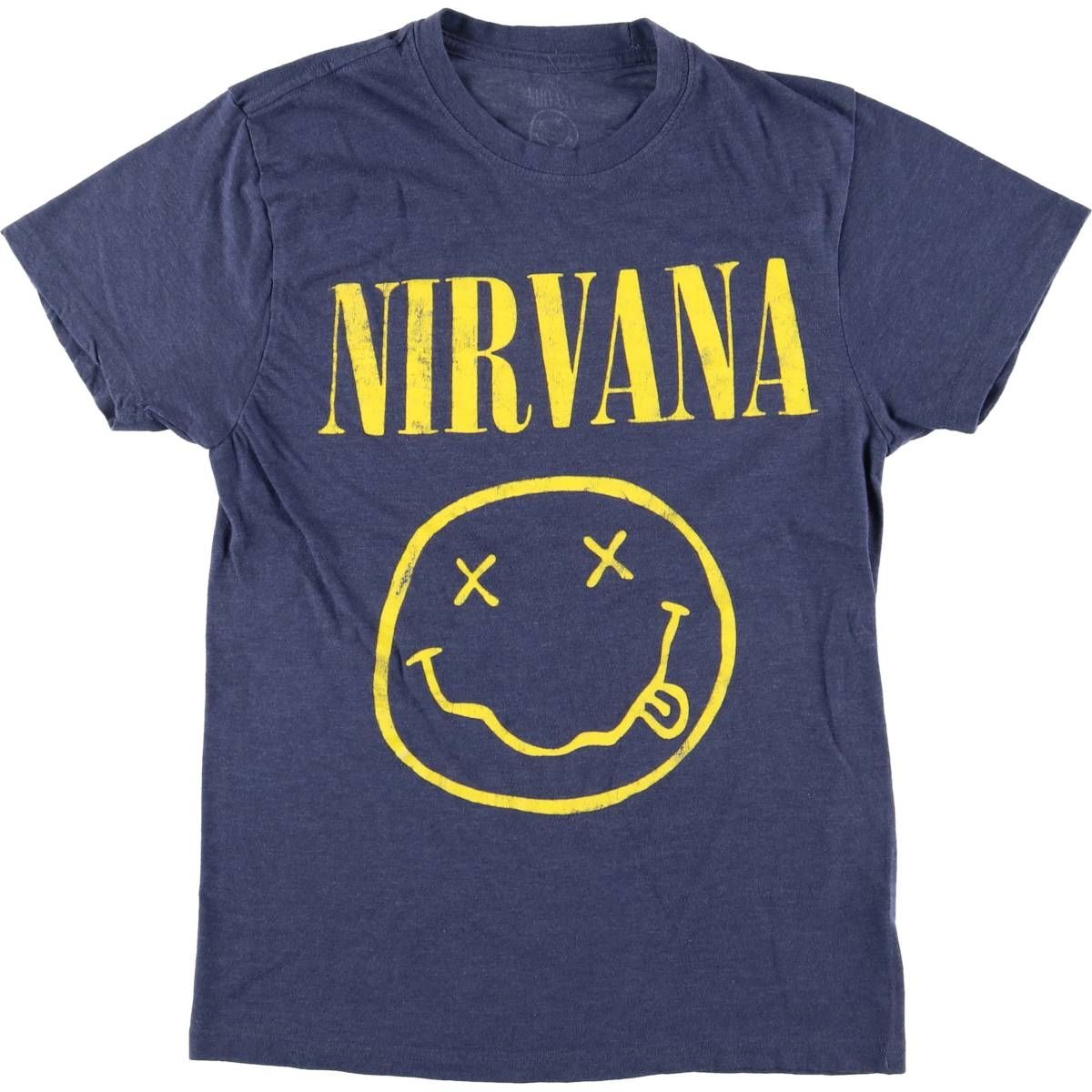 古着 NIRVANA ニルヴァ―ナ バンドTシャツ バンT メンズS相当|eaa537243